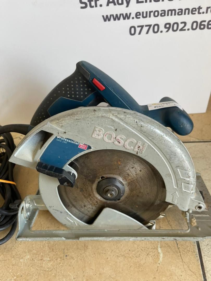 Ferastrau circular BOSCH GKS 190 - 1400 W -A-
