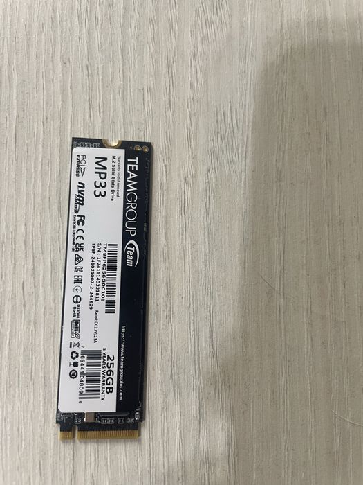 Ssd жесткий диск м2  256гб