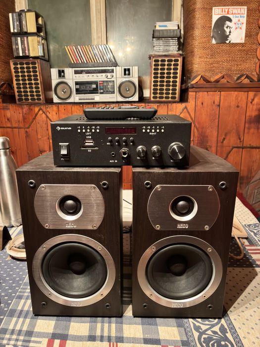 Тонколони с усилвател