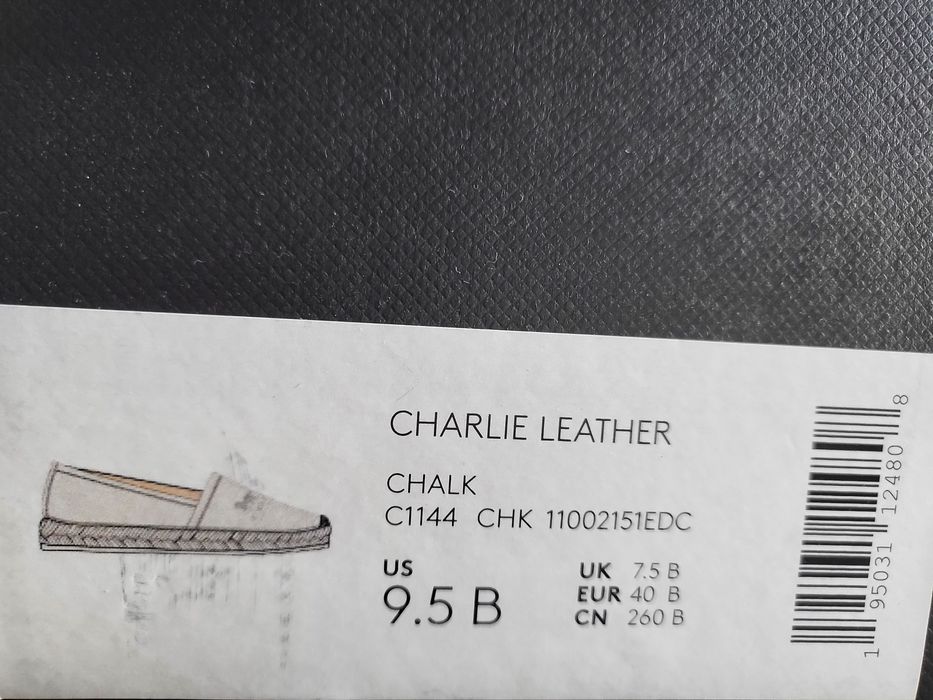 Кожени еспадрили Coach