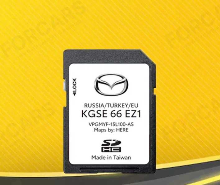 Card navigație MZD Connect Mazda 2 3 6 CX-3 CX-5 Europa România 2025