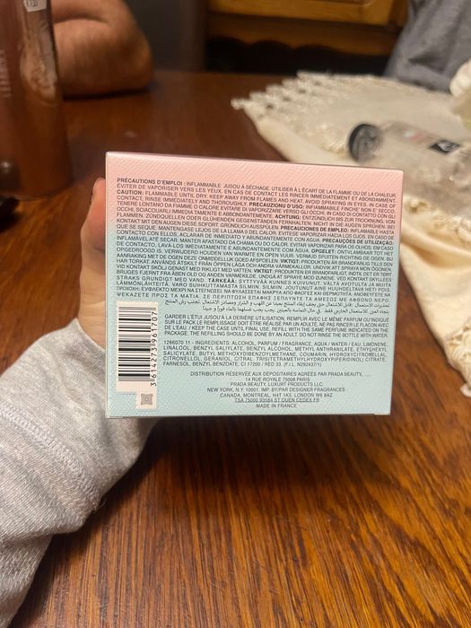 prada paradox edition nacre