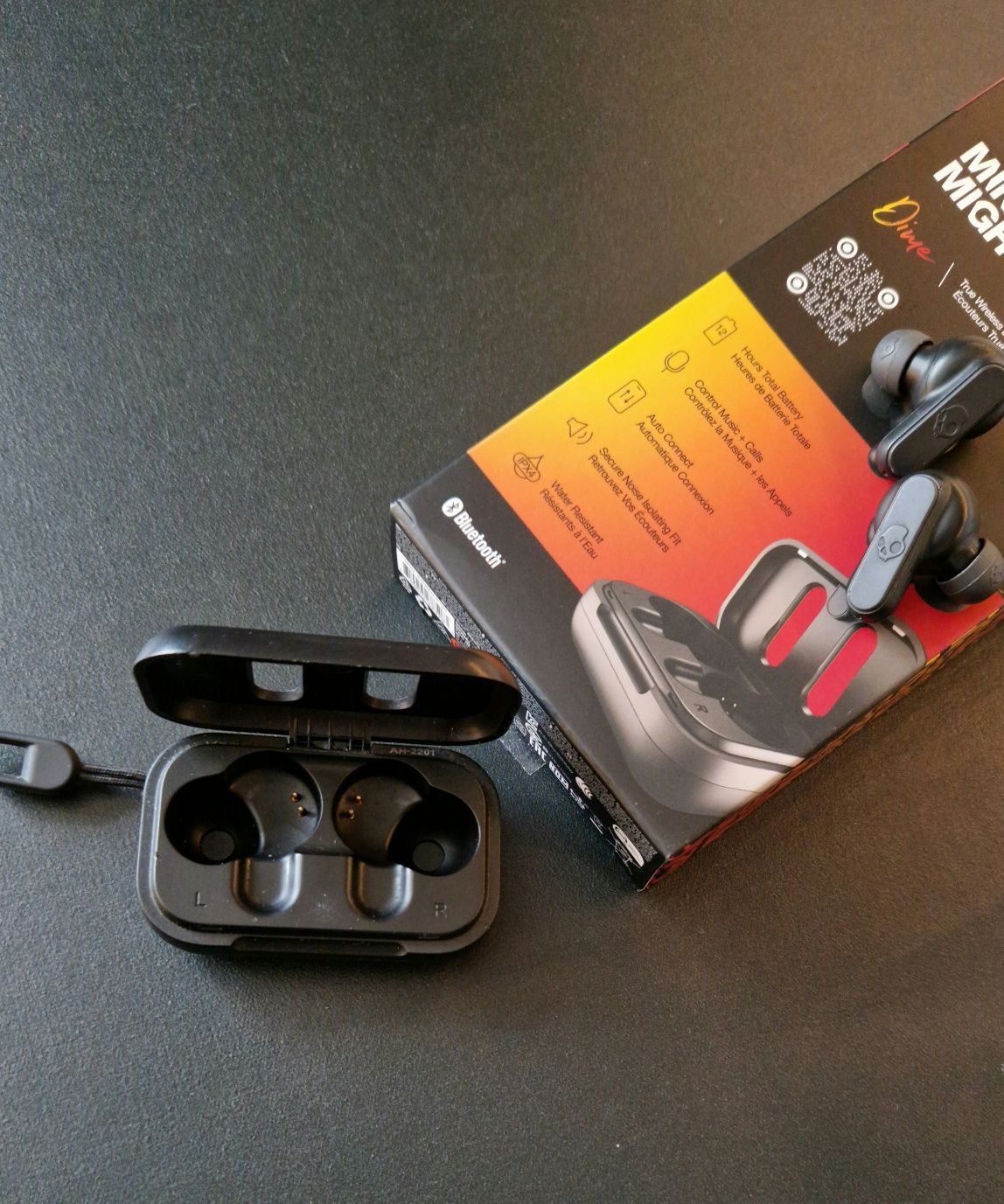 Casti Skullcandy Dime Black