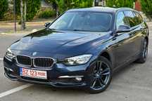 BMW Seria 3 Luxury Line/ Navi mare/ Dublu clim/ Piele neagra/ Garantie