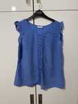 Bluza matase cu model pe umeri