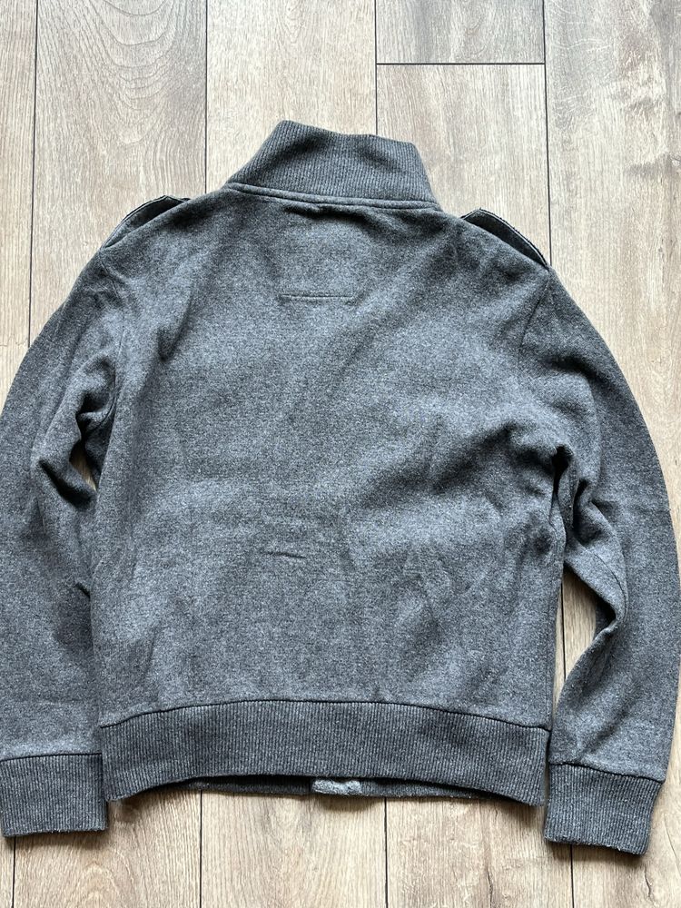 Aeronautica Militare : Wool Jacket - Вълнено яке/жилетка 52/Л Оригинал
