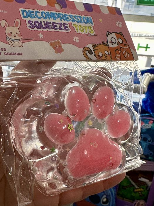 Котешки лапички таба Скуиши/Скуиши лапички/Cat Paw Taba Squishy