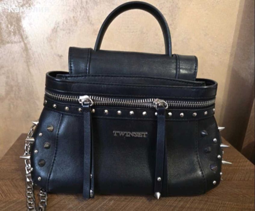 Чанта TWINSWT естествена кожа