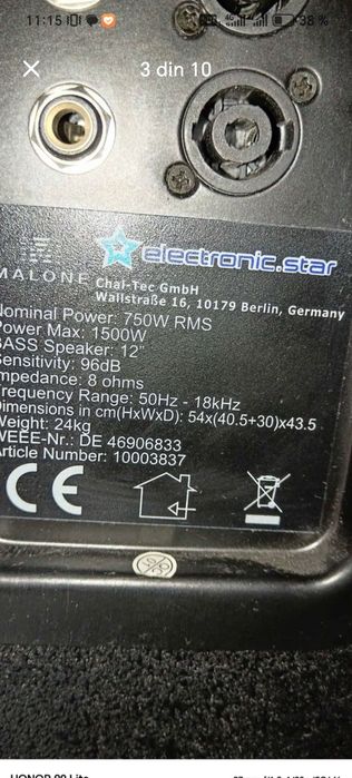 De vânzare boxe pe 12 țoli