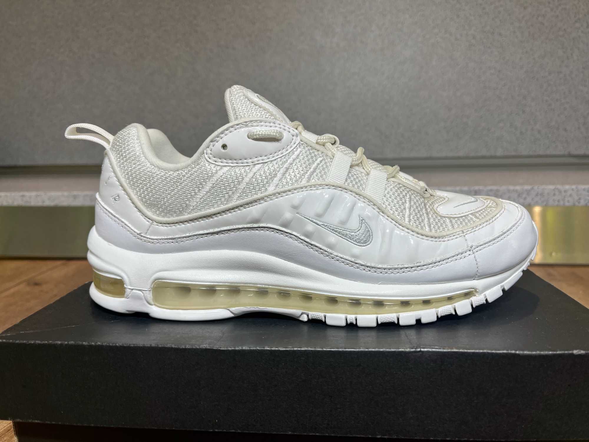 ОРИГИНАЛНИ *** Nike Air Max 98 White/Pure Platinum/Black