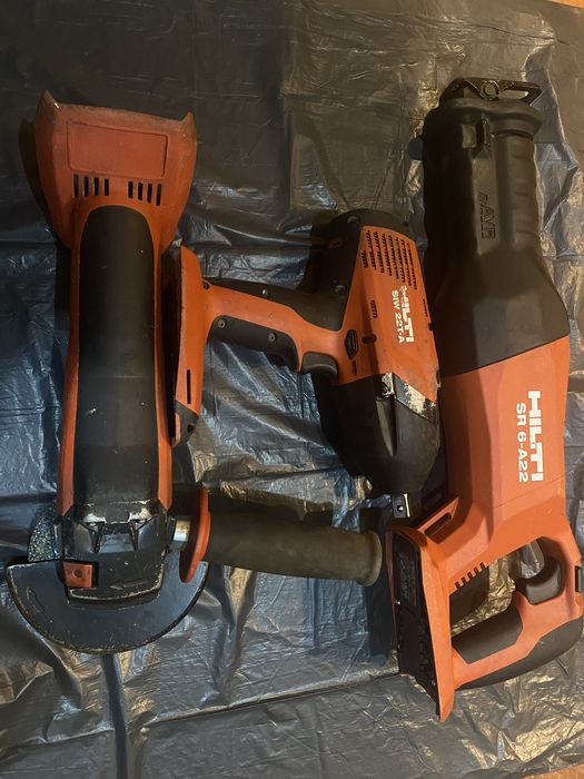 Scule Hilti pe baterie de 22 V