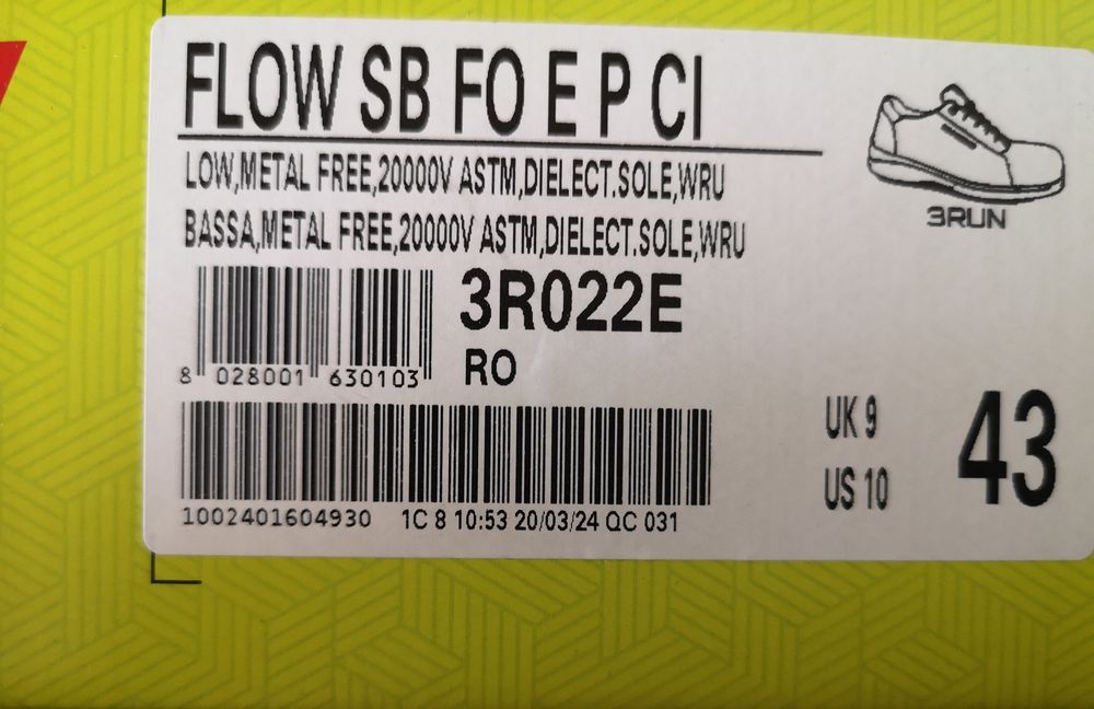 Pantofi cu protectie