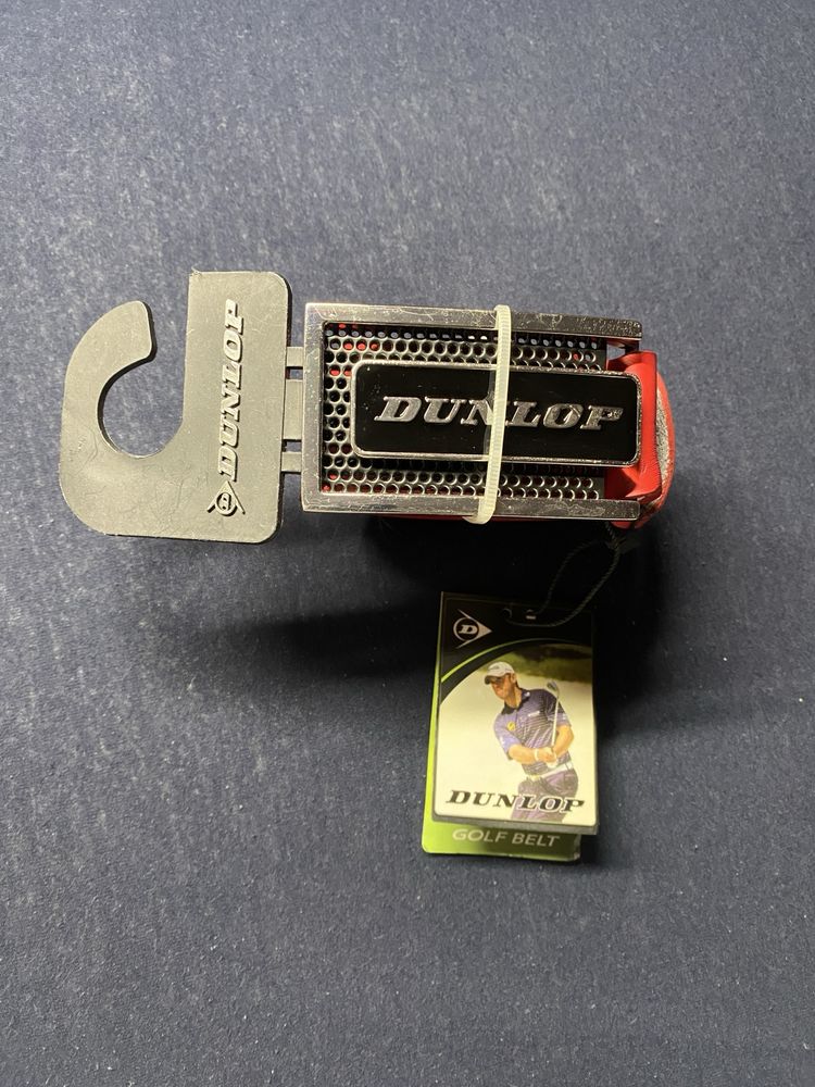 Curea din piele Dunlop Golf Belt 40 Red