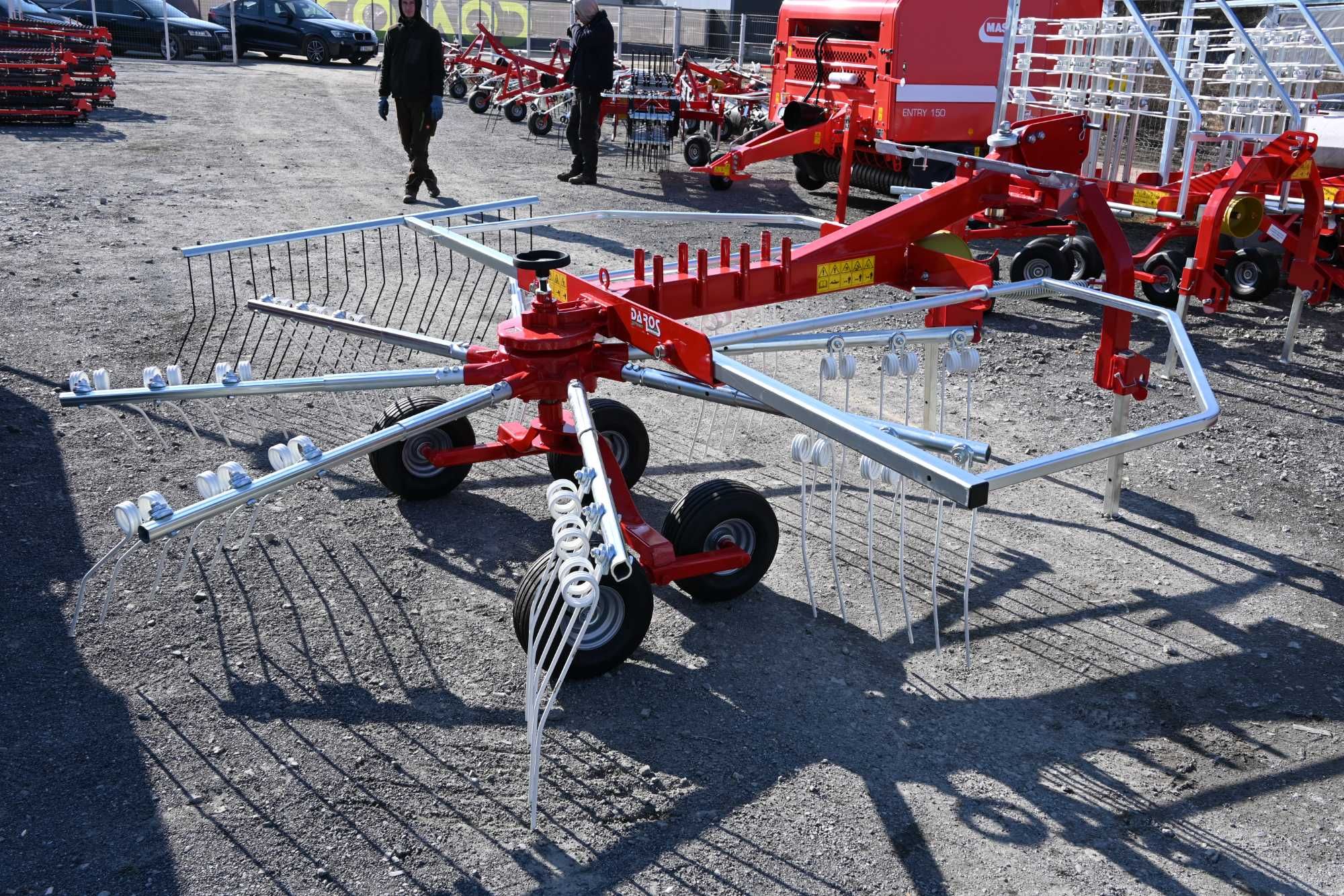 Grebla rotativa de adunat DA ROS GR 300 SN 4R - fabricat in ITALIA