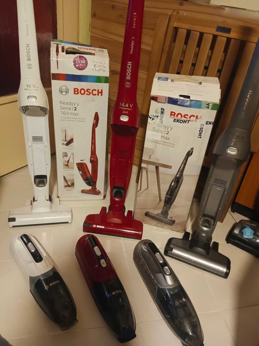 КАТО НОВИ. - Мощни Безкабелни прахосмукачки BOSCH- 2 in 1 ,Li-ion