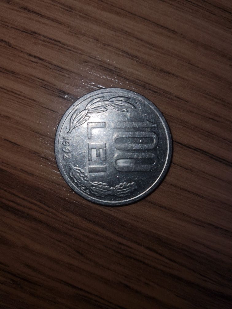 Moneda de colecție 100 lei
