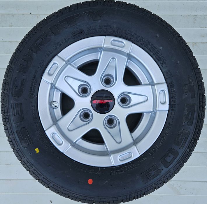 Roata completa 195/55 R10C, Anvelopa Security pe Janta aliaj ET-4