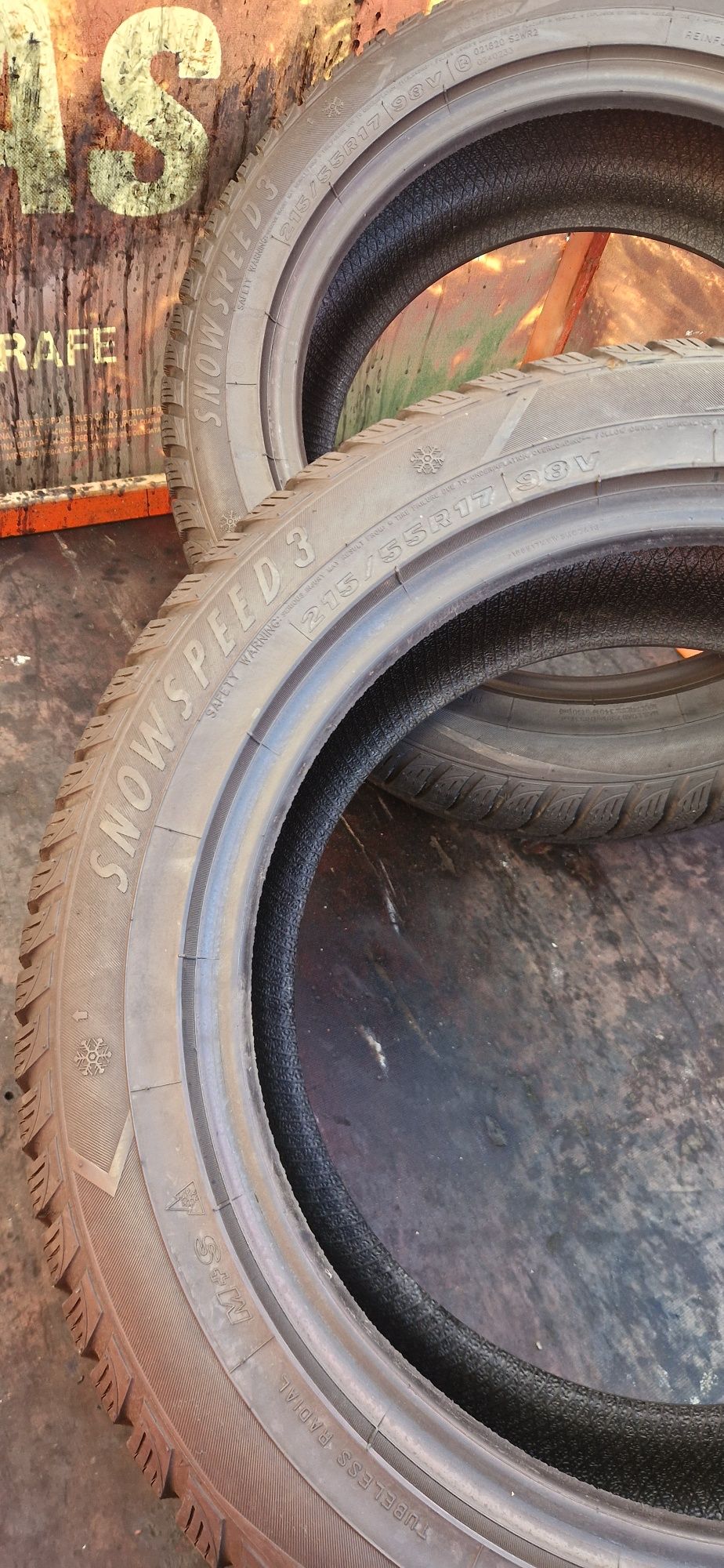 2 Anvelope ca noi  Novex 215 55 R17 M+S