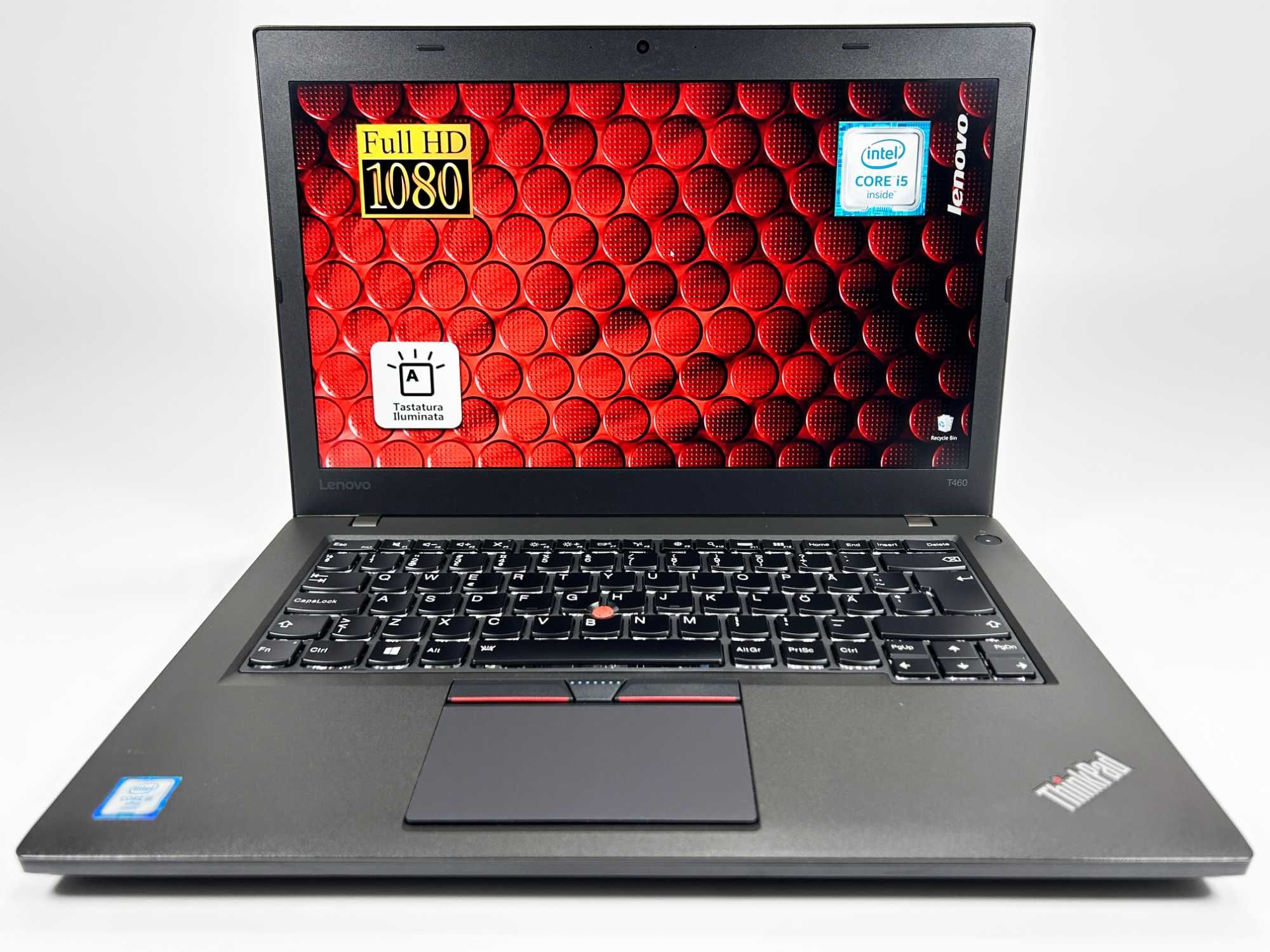 Laptop Lenovo T460 i5 16 gb 1 TB SSD Touchscreen 14" Garantie 12 luni
