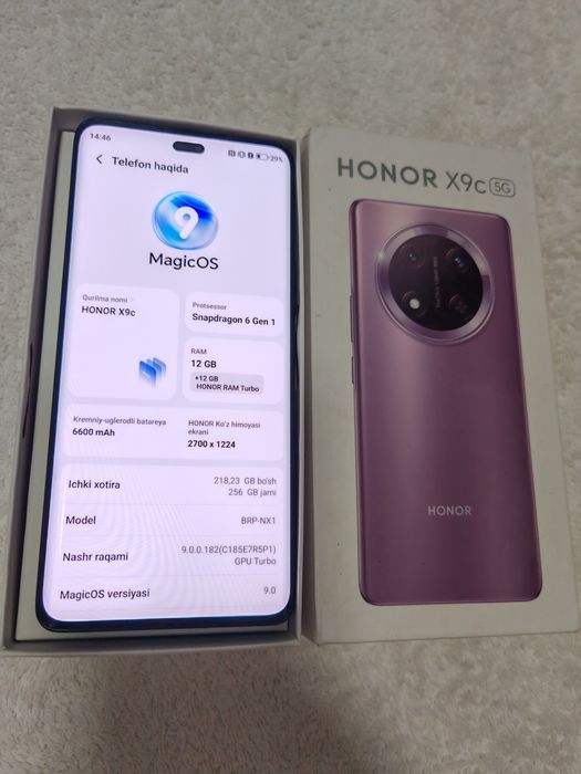 Honor X9c 5G  12+12/256GB IDEAL