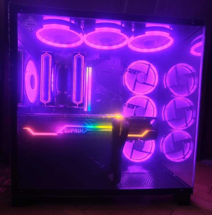 Геймърски компютър Ryzen 5 8400f, MSI 3070 Suprim, 32gb ddr5, 1tb nvme