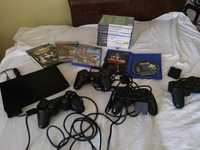 Playstation 2 Slim 9004 bundle cu jocuri rari