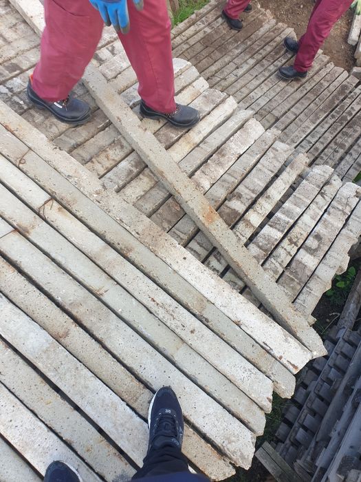 Spalier beton stâlpi de vie de gard din defrișări etc