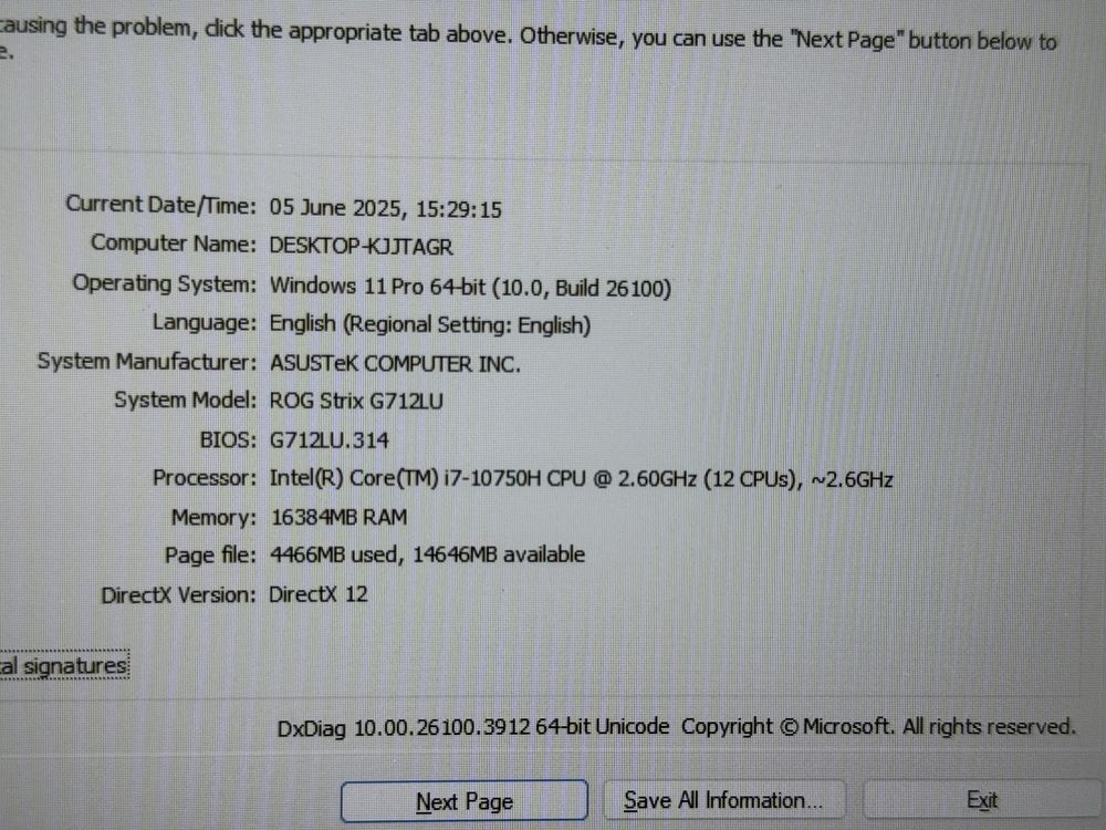 Laptop Asus Rog Strix 17 Inch Gaming i7