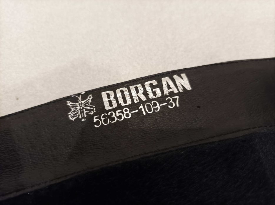 Официални ботуши Borgan 100% естествена кожа