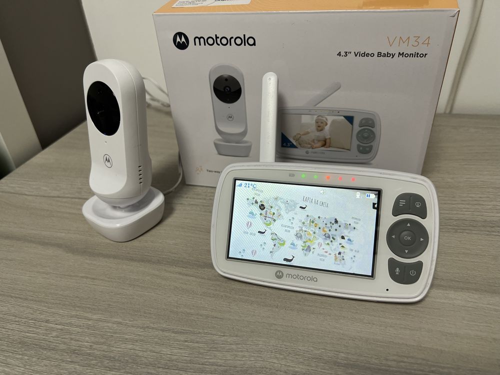 Бебефон motorola vm34