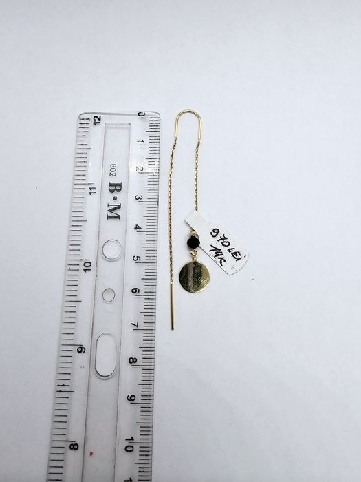 Vand cercei din aur 14 k 2.31 g cod 147