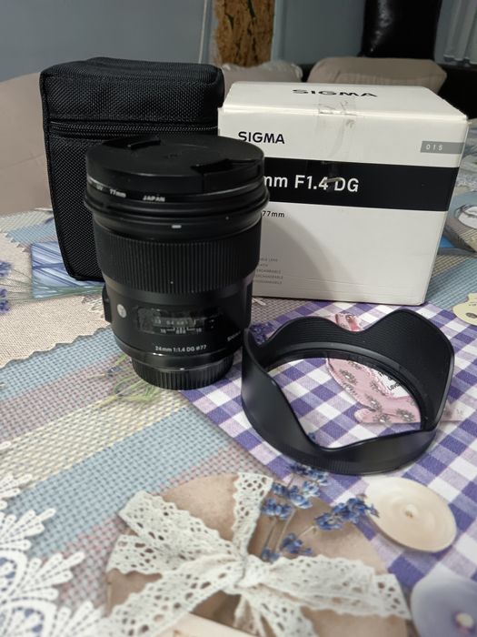 Продавам обектив Sigma 24/ f1.4 Art DG