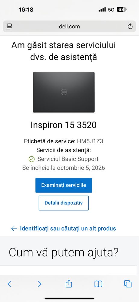 Laptop Dell Inspiron 15 3520 Intel I5-1235U, 8GB Ram , 512GB SSD
