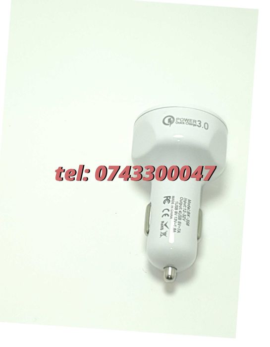 Superfastcharge Incarcator Auto Cu Patru Porturi Usb Partycharge