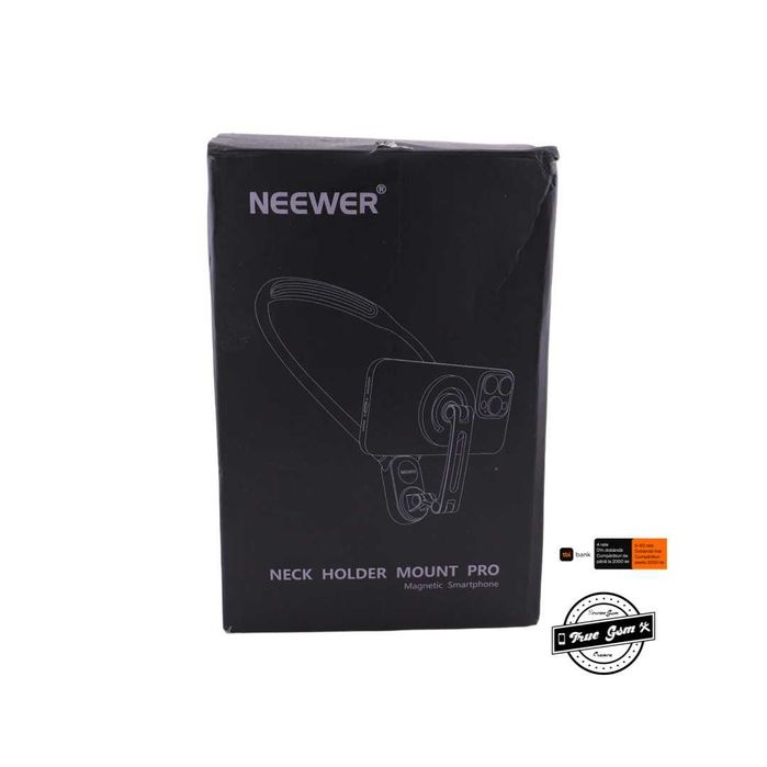 Neck Holder Mount Pro Black | TrueGSM
