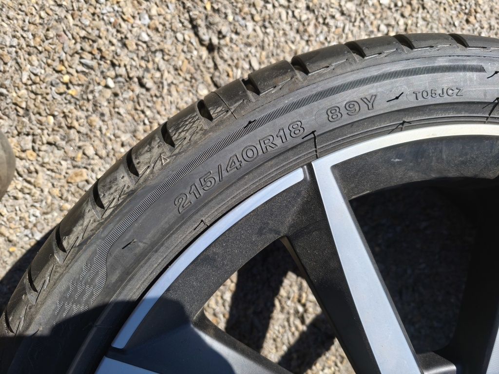215/40/18" 4бр Bridgestone turanza t005,dot4924
