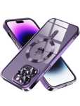 Husa TPU Cerc Magnetic Colorata Iphone 11/12/13/14/15/16e/16 PRO MAX