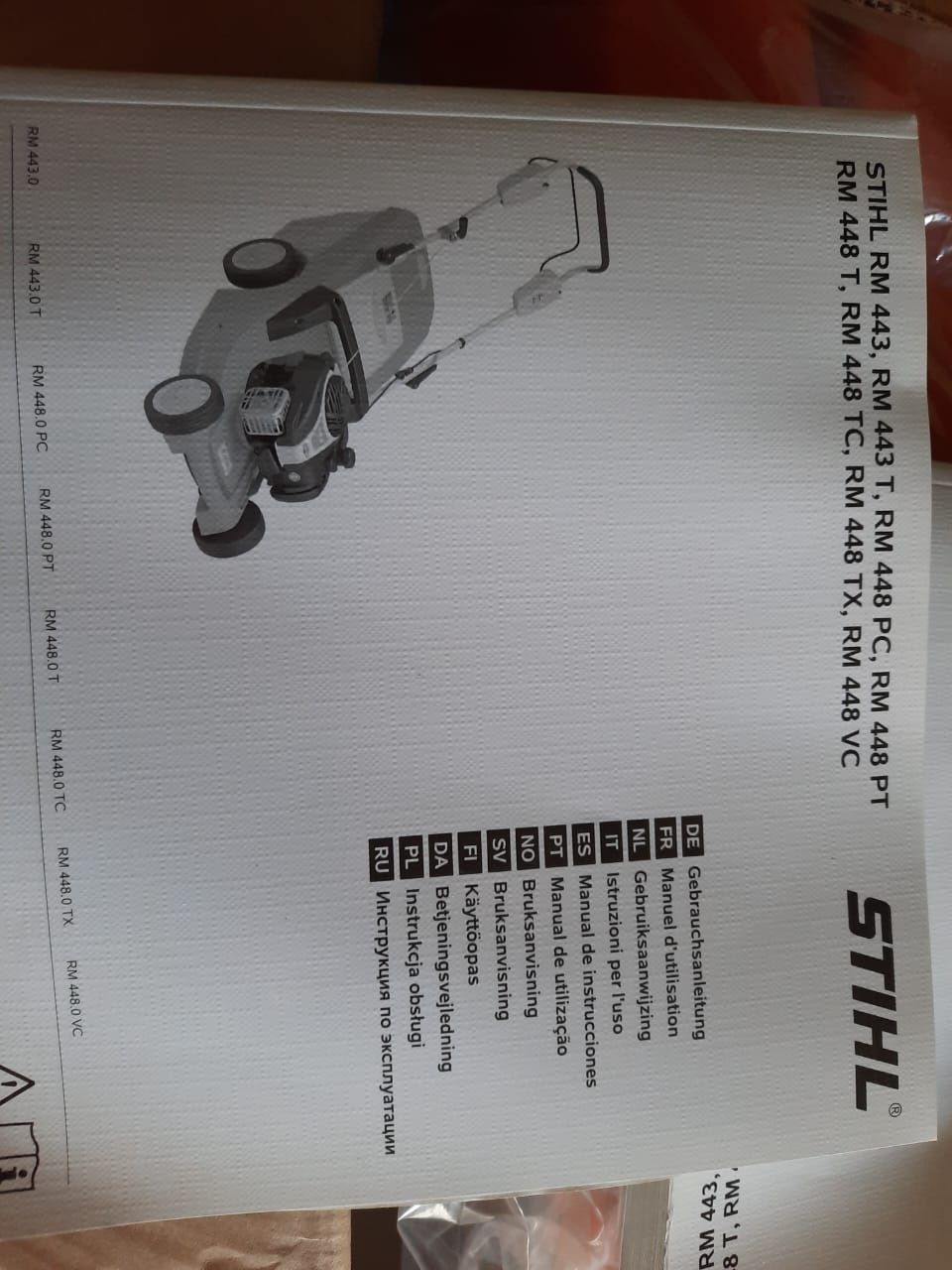 Продам Газонокосилку STIHL RM 448.1 TX