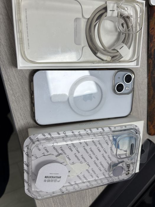Продается iPhone 15 mist blue 128GB