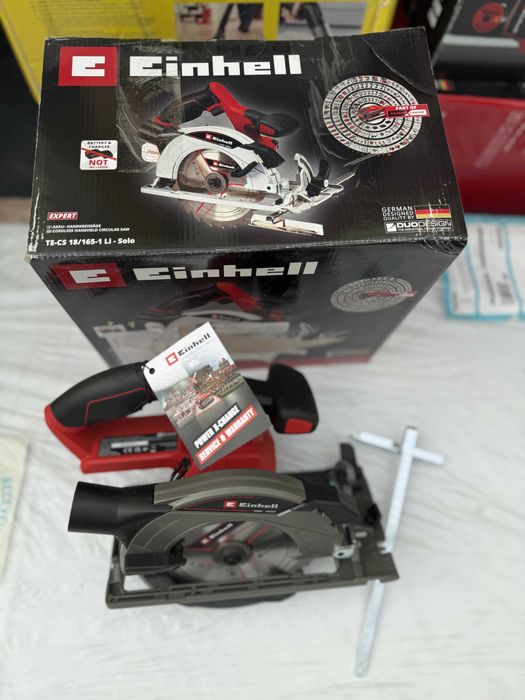 Fierastrau circular pe acumulator Einhell TE-CS 18/165-1 Li
