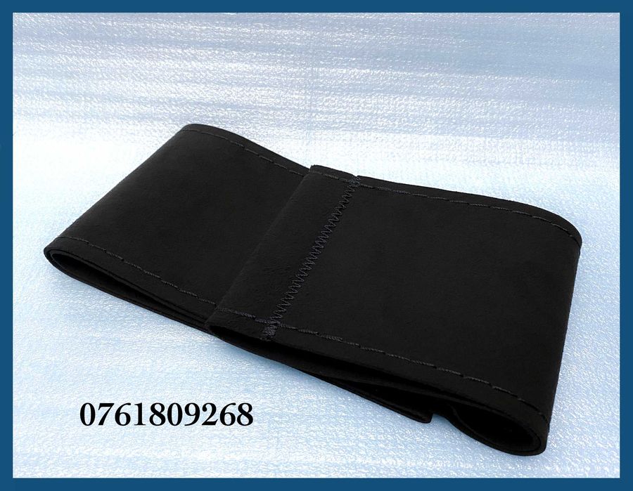 Husa volan piele Suede (piele intoarsa) d=37/38cm