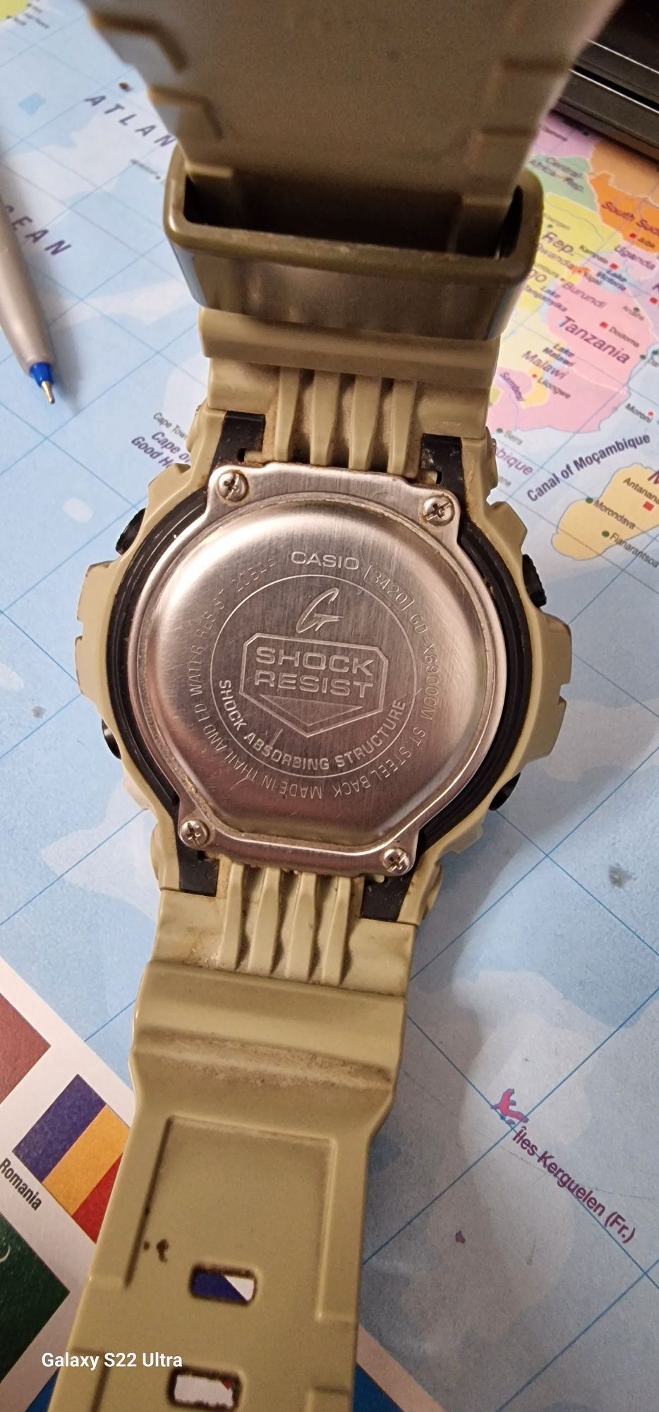 Ceas CASIO G-SHOCK  camuflaj