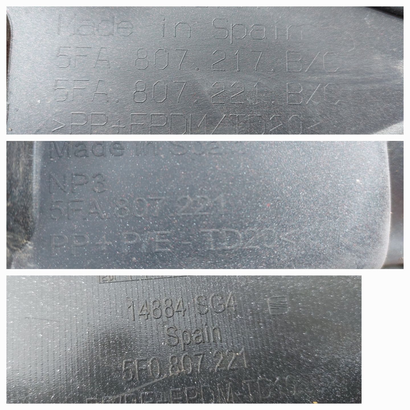 Bara fata seat leon 4 fr cupra 5fa , bara fata seat leon 3 5f original