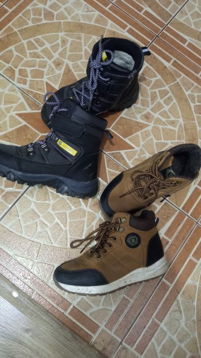 Зимняя и весенняя обувь для мальчика