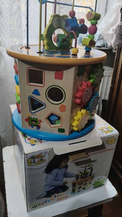 Montessori din lemn 8 in 1