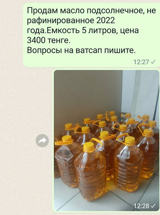 Продам масло подсолнечное