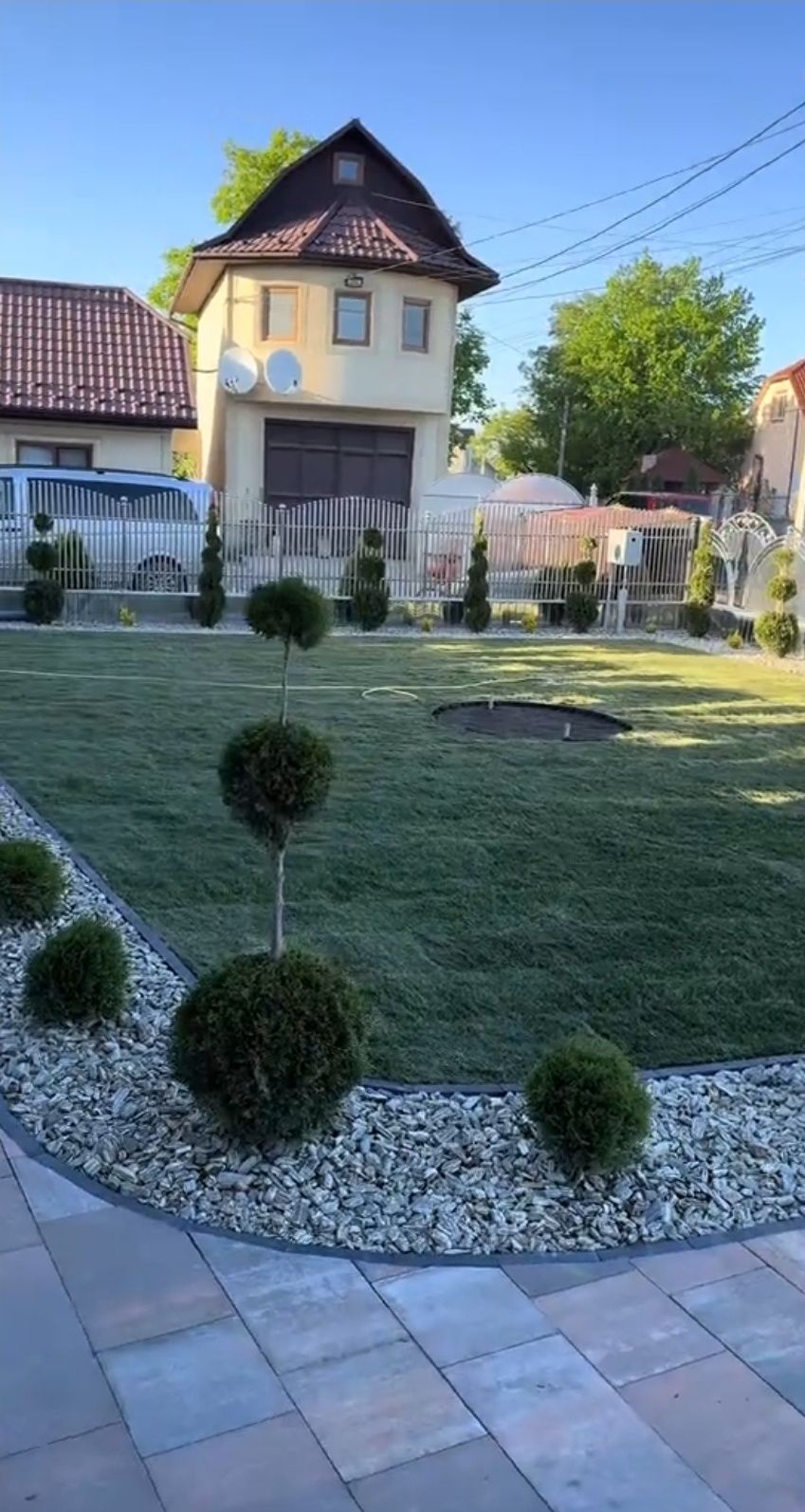 Amenajări grădini șpați verzi