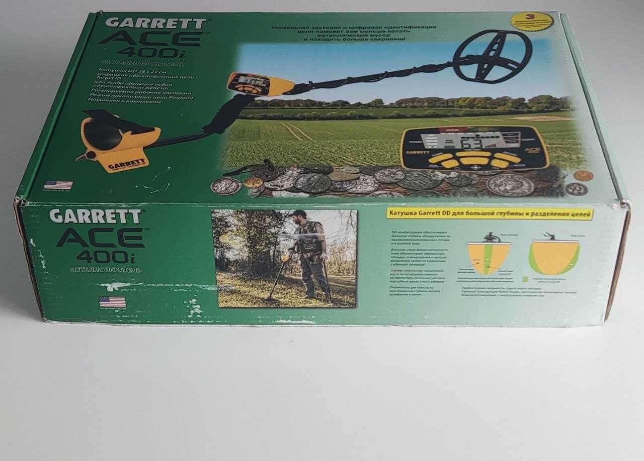 Грунтовый металлоискатель GARRETT ACE 400i