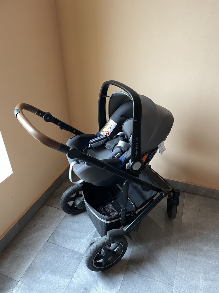 Продавам количка Britax Römer Smile III - 3 в 1 с кош и столче за кола