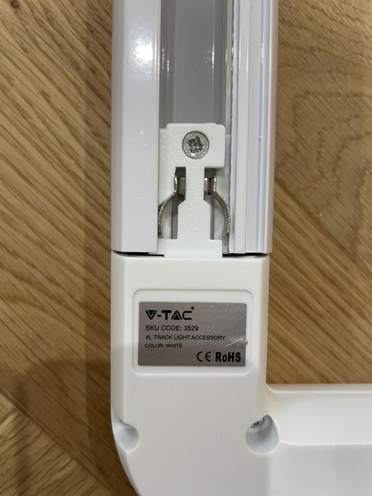 Sistem iluminat - Sina aluminiu SKU9953 1.5 Metri Alb VTAC